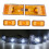 Gelbes LED-Dachlichtabdeckung für Hummer H2 SUT 2005-2009 16