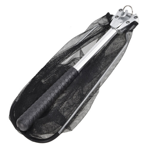 Fishing Net Fish Landing Net with Foldable Pole Handle and Nylon Mesh Fish Catching or Releasing Triangular Fish Landing Net 2