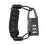 Lucchetto a cavo da 1 m con combinazione a 3 cifre nero/argento 7