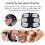 30 pezzi EMS Gel Pads 40mm60mm trasparenti addominali EMS 4