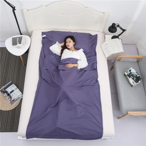 Drap de couchage portable 115 x 210 cm en polyester 2