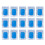 30 pezzi EMS Gel Pads 40mm60mm trasparenti addominali EMS 2