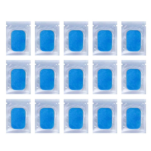 30 pezzi EMS Gel Pads 40mm60mm trasparenti addominali EMS 1