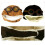 Cappello antivento in pile per bambini Pilot Nero/Marrone 1