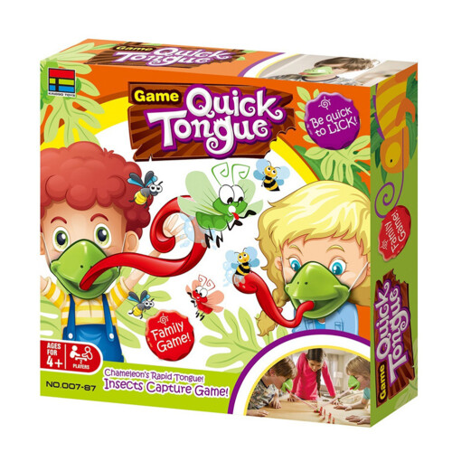 Set di giochi della lingua - PC multicolore, 25.5x25.5x6 cm