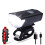 Ensemble d’éclairages LED avant/arrière pour vélo noir 300 lm USB 2