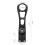 Potence réglable 140/160/190 mm noir aluminium 85 1