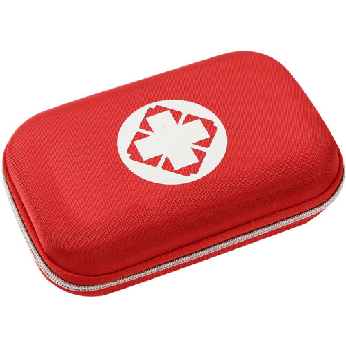 Valigetta di primo soccorso 21x13,5x5 cm Rosso/Nero Portatile 1