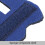 Attelle bleue pour doigt marteau déclenché 12 cm 9 g 9