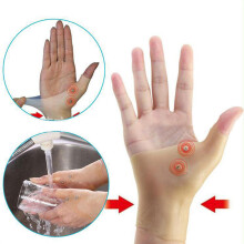 Magnetic Wrist Hand Thumb Support Gloves Gel Arthritis Pressure Corrector Massage Gloves