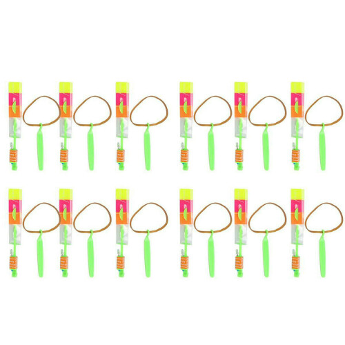 Fusée volante colorée 16,7 cm 3x intégrée aléatoire 1