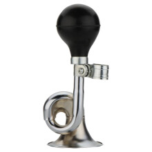 Boule en corne rétro-classique 19x7,5x2,2 cm argent/noir