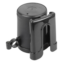Porte-gobelet pour téléphone de vélo noir 12x9cm pour 22mm