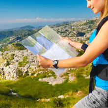 Boussole de plein air Pro - Montre numérique étanche