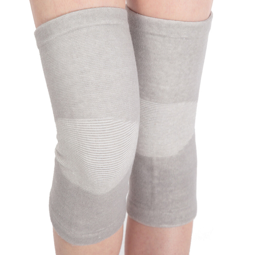 1 Pair Knee Heated Pads Support Brace Self Heating Knee Pads Elderly Knee Protector