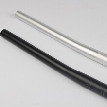 Guidon pliant de 25,4 mm, 580 mm, 182 g, argent.
