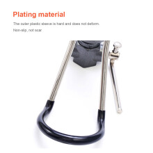 Porte-cannes réglable tout métal, emplacements de 4 cm et 2,5 cm