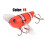 Psycho Wobbler Mini leurre de surface crankbait - multicolore 2