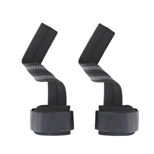 Sangles de levage avec protège-poignet, taille unique, noir 1