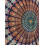 Coperta da spiaggia rotonda 150x150 cm in chiffon arazzo 1