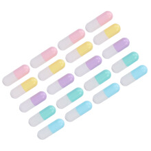 20 pièces de tubes à rouge à lèvres vides - mini baume à lèvres DIY