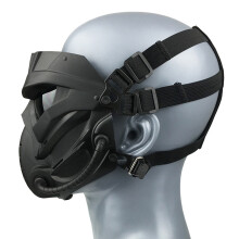 Outdoor Game Masks Full Face Paintball Mask with Clear Eye Protection