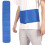Ceinture de taille respirante 94x16cm bleu 15