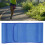 Ceinture de taille respirante 94x16cm bleu 5