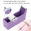 Distributeur de ruban adhésif violet pour extensions de cils 9,5  3  5,7 cm 8