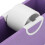 Distributeur de ruban adhésif violet pour extensions de cils 9,5  3  5,7 cm 7