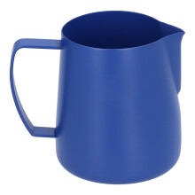 Brocca per caffè in acciaio inossidabile 304, 400 ml, blu scuro