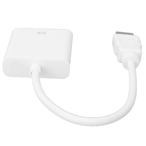 Adaptateur HDMI vers VGA 0.2m Blanc 2