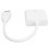 Adaptateur HDMI vers VGA 0.2m Blanc 14