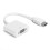 Interfaccia multimediale HD a VGA+3,5 mm 0,2 m Bianco 16