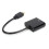 Cavo convertitore HDMI a VGA 0,2 m Nero Audio da 3,5 mm 10