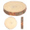 Tranches de bois de pin naturel n1 rondes 5-6 cm 15