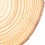 Naturel 3# Tranches de bois de pin rondes 7-8 cm 11