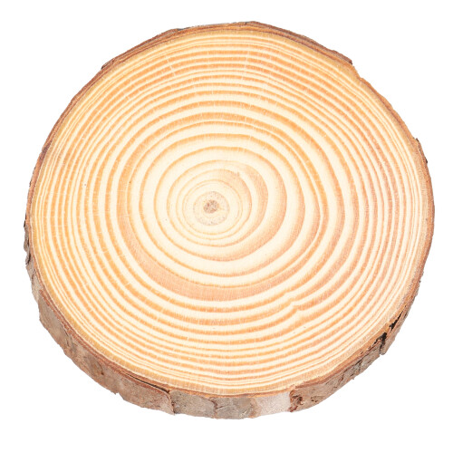 Naturel 3# Tranches de bois de pin rondes 7-8 cm 1