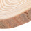 Naturel 3# Tranches de bois de pin rondes 7-8 cm 8