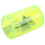 Finger Sand Ring ABS 3,7  2,5 cm vert fluorescent 16