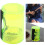 Finger Sand Ring ABS 3,7  2,5 cm vert fluorescent 13