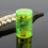 Finger Sand Ring ABS 3,7  2,5 cm vert fluorescent 6