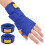 Bende da boxe in cotone da 2,5 m, 80 g, blu - 1 paio 14
