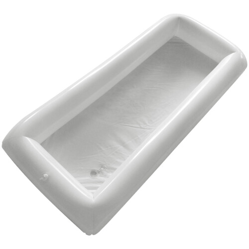 Bar à glace gonflable pour servir 53,1 x 25,6 po Blanc Grand 2