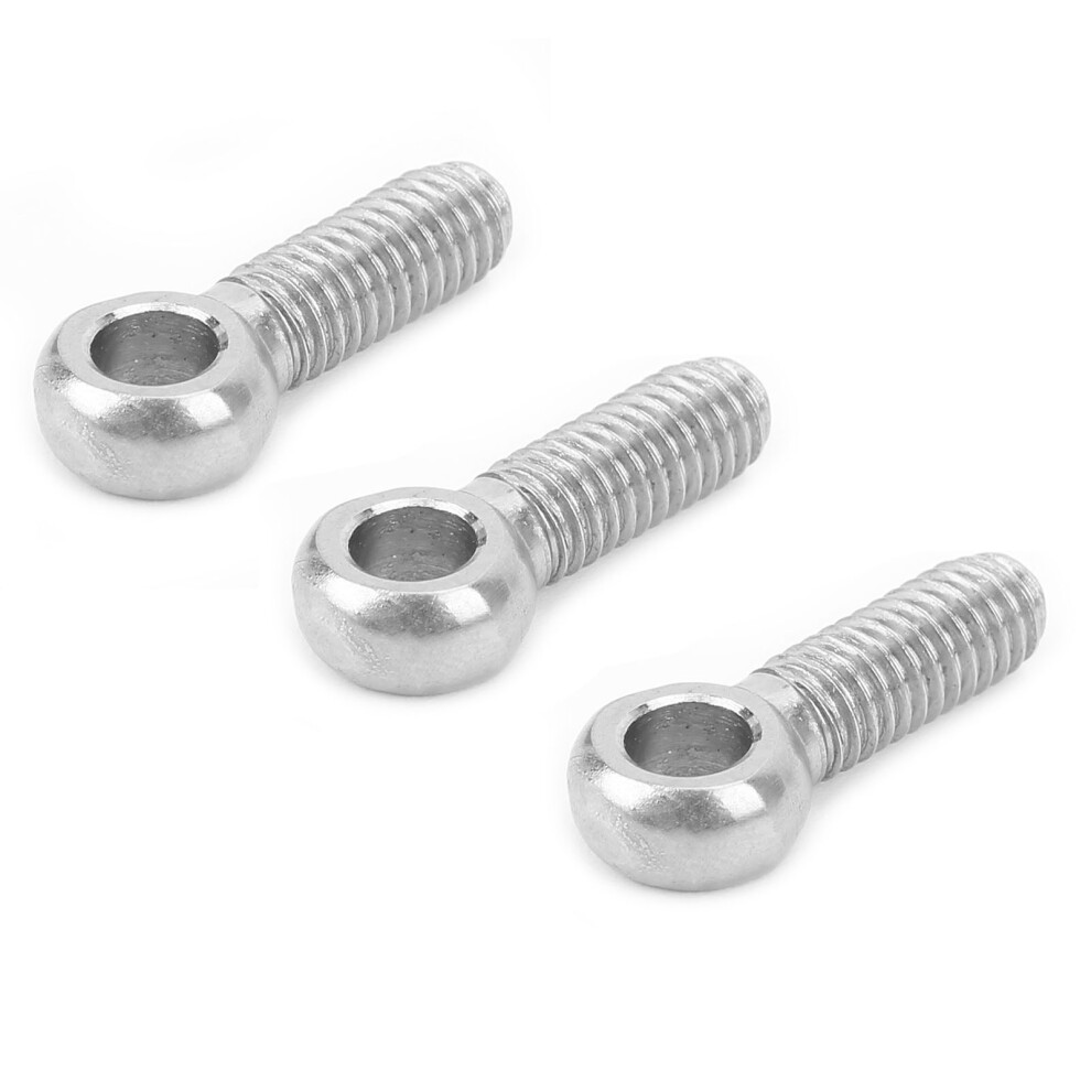 20Pcs Lifting Eye Bolt 304 Stainless Steel Anticorrosion Heavy Duty Machinery Shoulder M6 8051322675300
