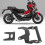 Nero 20mm 6061-T6 Supporto NAV X-ADV750 2017-2021 1