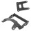 Nero 20mm 6061-T6 Supporto NAV X-ADV750 2017-2021 14