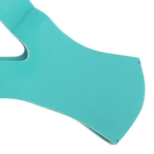 Sangle de menton anti-ronflement en néoprène 27-30 g bleu-vert 2