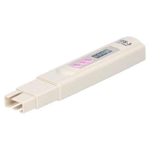 Testeur d'eau TDS 0-9990ppm, ABS, 15.3x3cm 2