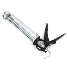 Edelstahl-Dichtpistole 400 ml, drehbarer Rahmen, 34 cm